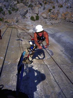 Beth Coats on El Cap