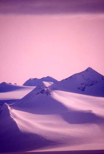 Mt. Vinson after midnight